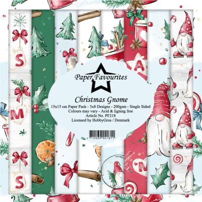 Dixi Craft Paper Favourites Christmas Gnome Designpapiere - Paper Pack