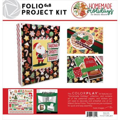 PhotoPlay Homemade Holiday Designpapiere - Project Kit