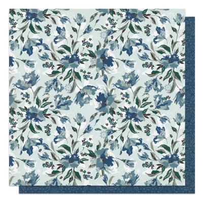 PhotoPlay Winter Chalet Designpapier - Snowy Floral