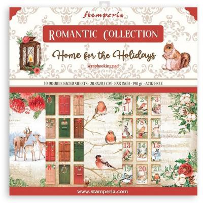 Stamperia Home For The Holidays Designpapiere - Paper Pack