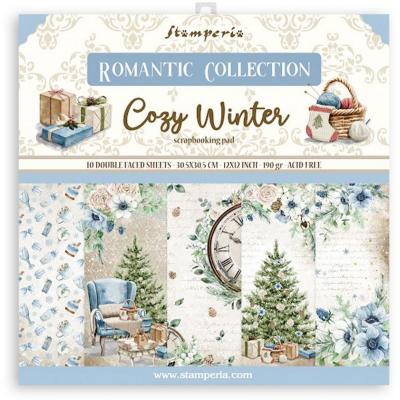 Stamperia Cozy Winter Designpapiere - Paper Pack