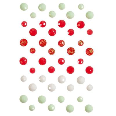 Prima Marketing Candy Cane Lane Embellishments - Say It In Crystals