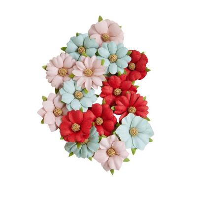 Prima Marketing Candy Cane Lane Papierblumen - Twenty Five