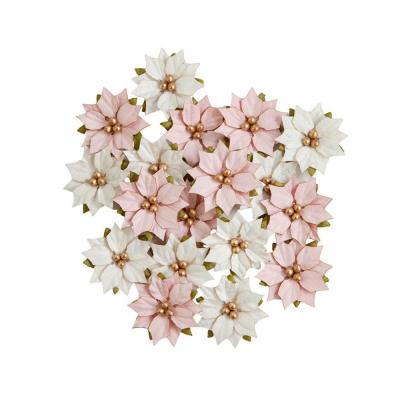 Prima Marketing Candy Cane Lane Papierblumen - Sweet Christma