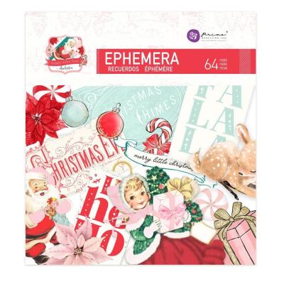 Prima Marketing Candy Cane Lane Die Cuts - Ephemera 1