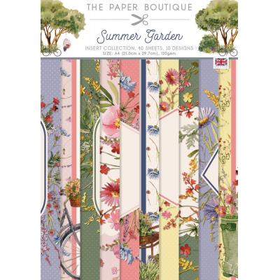 The Paper Boutique Summer Garden Designpapiere - Insert Collection