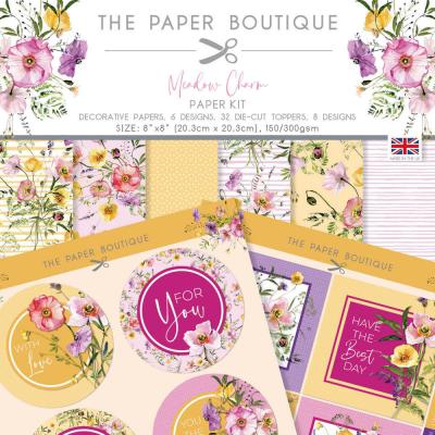 The Paper Boutique Meadow Charm Designpapiere - Paper Kit