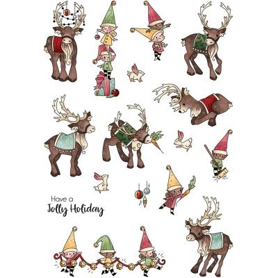 LDRS Creative Clear Stamps - Reindeer Games