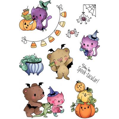 LDRS Creative Clear Stamps - Halloween Party