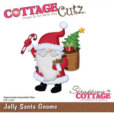 CottageCutz Dies - Jolly Santa Gnome