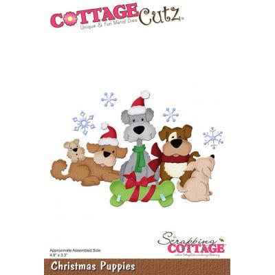 CottageCutz Dies - Christmas Puppies