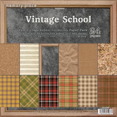 Asuka Studio Vintage School Designpapiere - Paper Pack