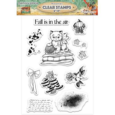 Asuka Studio Fall Is In The Air Clear Stamps - Fall Is In The Air 1