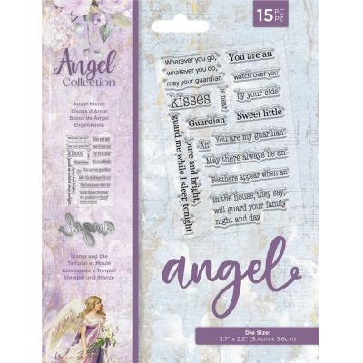 Crafter's Companion Angel Stamp & Die - Angel Kisses