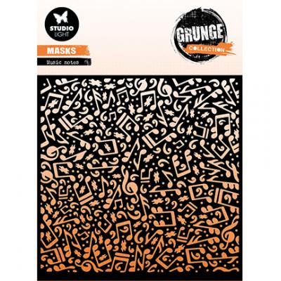 StudioLight Grunge Collection Nr.159 Stencil - Music Notes