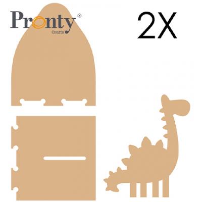 Pronty MDF - Bookend Dino