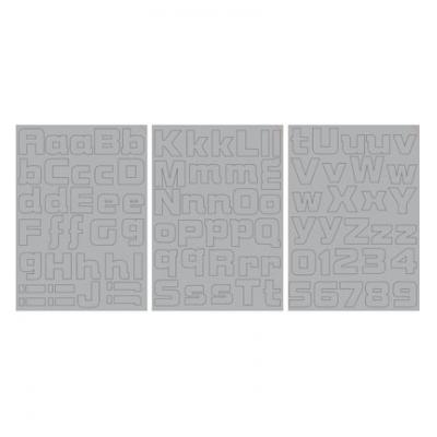Pronty Sticker - Alphabet Modern