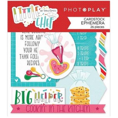 PhotoPlay Little Chef Die Cuts - Ephemera