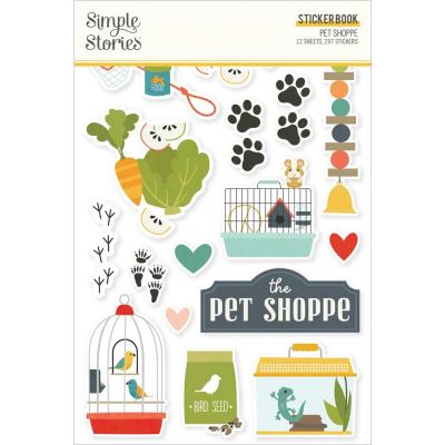 Simple Stories Pet Shoppe Sticker - Sticker Book