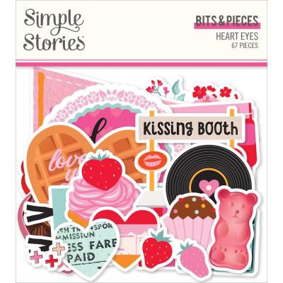 Simple Stories Heart Eyes Die Cuts - Bits & Pieces