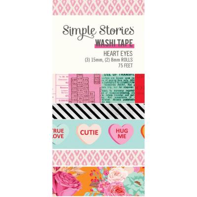 Simple Stories Heart Eyes Klebeband - Washi Tape