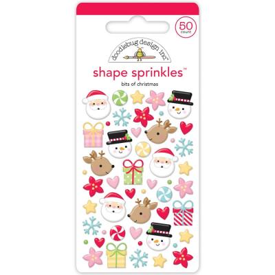 Doodlebug Candy Cane Lane Sticker - Bits Of Christmas