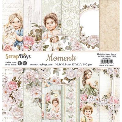 ScrapBoys Moments Designpapiere - Paper Pack