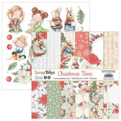 ScrapBoys Christmas Time Designpapiere - Paper Pack