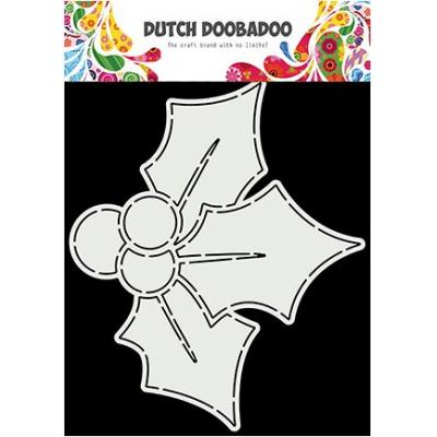 Dutch DooBaDoo Dutch Card Art - Weihnachtsstechpalme