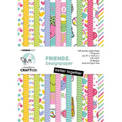 StudioLight Friendz Nr.78 Designpapiere - Better Together