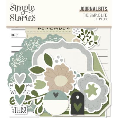 Simple Stories The Simple Life Die Cuts - Journal Bits