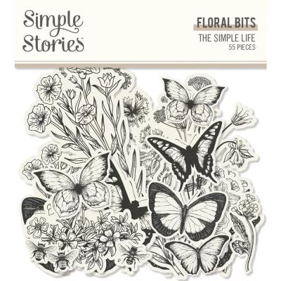 Simple Stories The Simple Life Die Cuts - Floral Bits