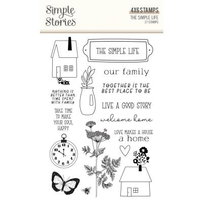 Simple Stories The Simple Life Clear Stamps - The Simple Life