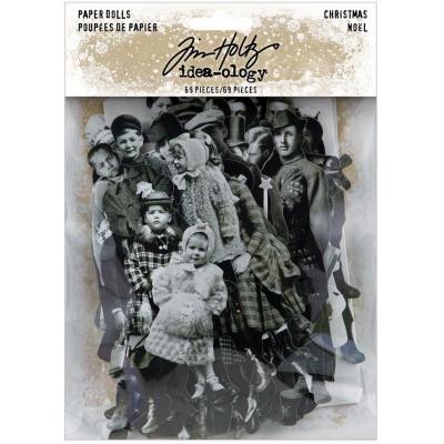 Idea-ology Tim Holtz Die Cuts - Paper Dolls Christmas