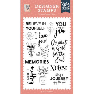 Echo Park Day In The Life No. 2 Clear Stamps - You Are My Jamv