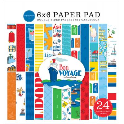 Echo Park Bon Voyage Designpapiere - Paper Pad
