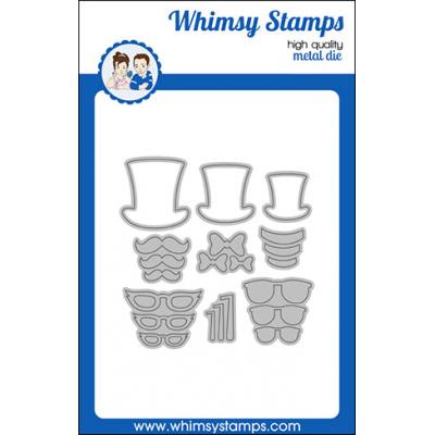 Whimsy Stamps Deb Davis and Denise Lynn Die - Penguin Pals Pizzazz