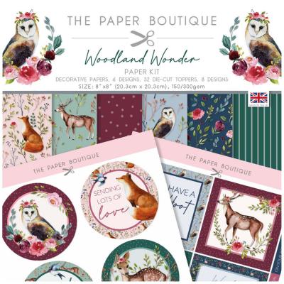 The Paper Boutique Woodland Wonder Designpapiere - Paper Kit