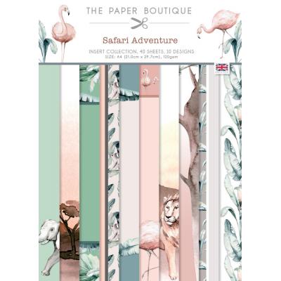 The Paper Boutique Safari Adventure Designpapiere - Insert Collection