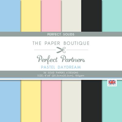 The Paper Boutique Perfect Partners Pastel Daydream Cardstock - Solid Papers