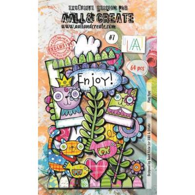 AALL & Create Ephemera Paper Die Cuts - Play Pops