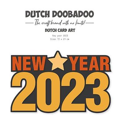 Dutch DooBaDoo Dutch Card Art - New Year 2023