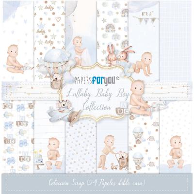 Papers For You Lullaby Baby Boy Designpapiere - Mini Scrap Paper Pack