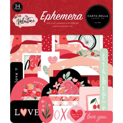 Carta Bella My Valentine Die Cuts - Ephemera