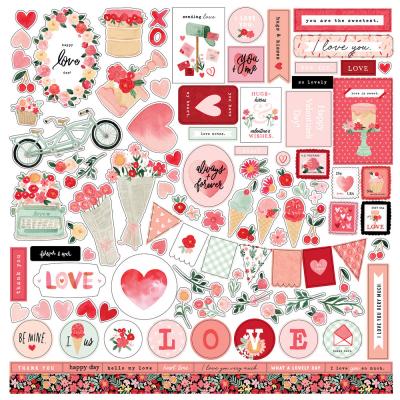 Carta Bella My Valentine Sticker - Element Sticker