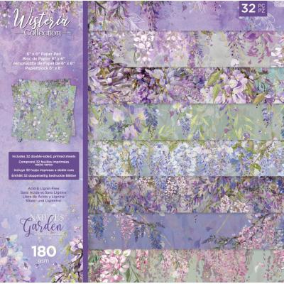 Crafter's Companion Wisteria Designpapiere - Paper Pad