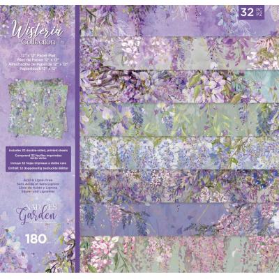 Crafter's Companion Wisteria Designpapiere - Paper Pad