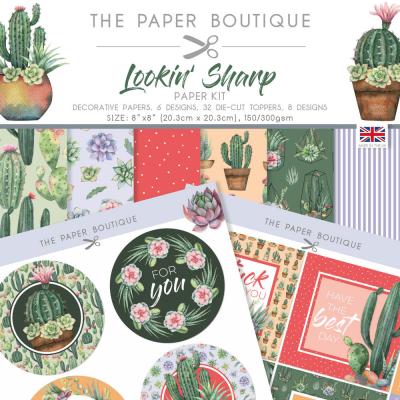 The Paper Boutique Lookin Sharp Designpapiere - Paper Kit