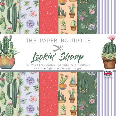 The Paper Boutique Lookin Sharp Designpapiere - Decorative Paper