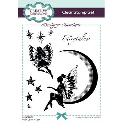 Creative Expressions Designer Boutique Clear Stamps - Wish Upon A Star